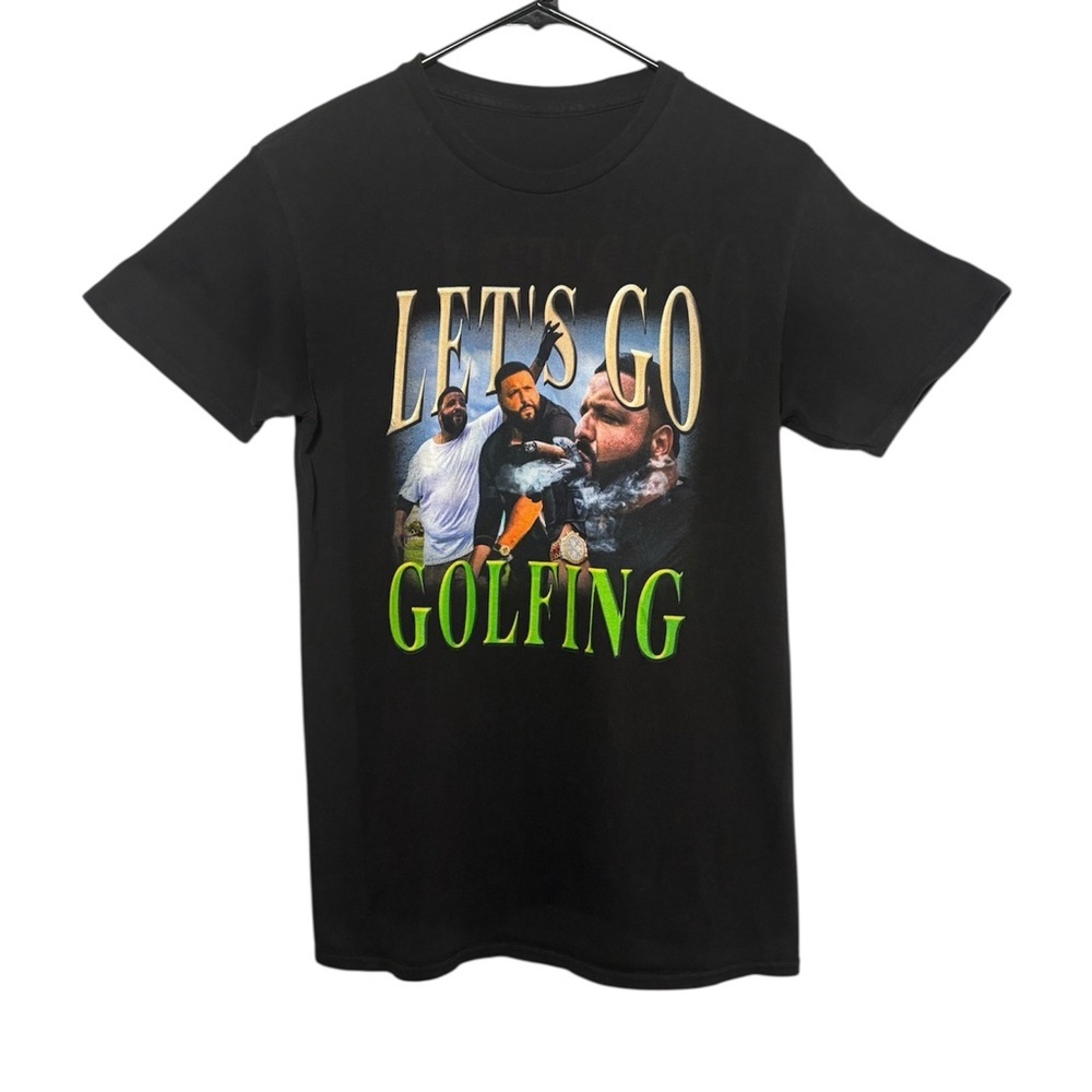 DJ Khaled ‘Let's Go Golfing' black vintage Graphic T-Shirt